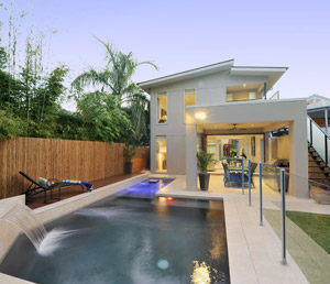 Boutique Brisbane Pool by Nu-Style Homes